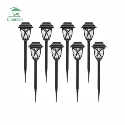 China Excellent Lighting Effect EMERSON Patio Garden Lights Solar Powered Waterproof Outdoor Solar Walkway Lights for sale