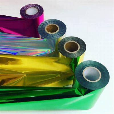 China Holographic Paper Foil Hot Stamping Foil In Roll for sale