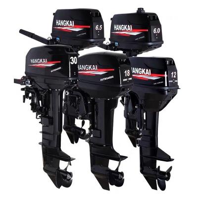 China Boat Motor Engine 3.5HP 6HP 12HP 18HP Short and Long Shaft 2 Stroke Outboard Motor for sale