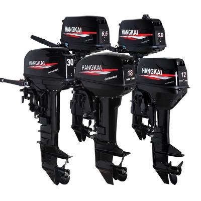 China 2 STROKE 40HP Hangkai Gasoline Motor Boat Assembly Electric Outboard Engine for Boats for sale