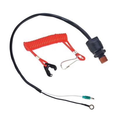 China Replace/Repair Purpose Yamaha Outboard Key Switch 6E9-82575-09 for Pull Rope Hook Flameout for sale