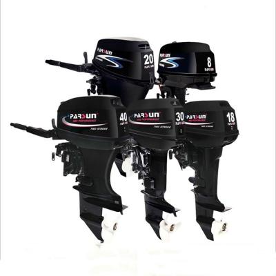 China 15HP 2 Stroke Cylinders Parsunn Gasoline Outboard Motor Assembly for Boat Engine for sale