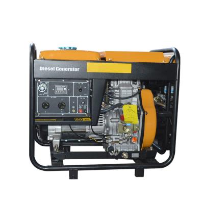 China 120KG 6/8/10kW 220V 60HZ Single-Phase Diesel Generator for Household for sale