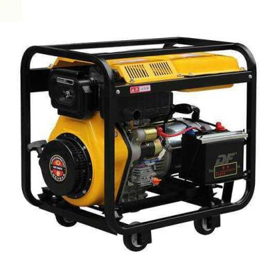 China 120 kg Gerador diesel de quadro aberto 220V Doméstico 60HZ monofásico 6/8/10kW trifásico à venda