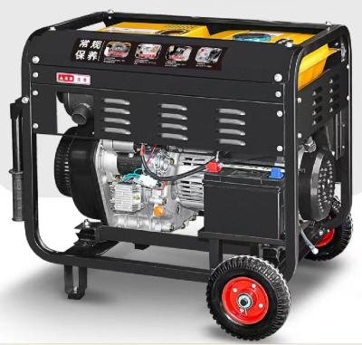 China 120KG 220V Household 60HZ Single-Phase 6/8/10kW Three-Phase 380V Portable Diesel Generator for sale