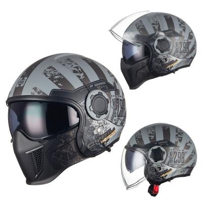 China Motorcycle Helmet for Retrofit/Upgrade Full Face Non-Scorpion ABS Material Four Seasons for sale