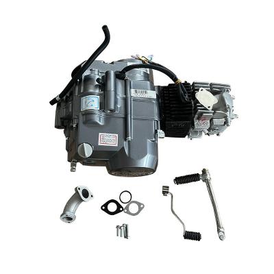 China Lifan Engine Assembly 125cc Half Automatic Electric Start Motor with Aluminum Cylinder for sale