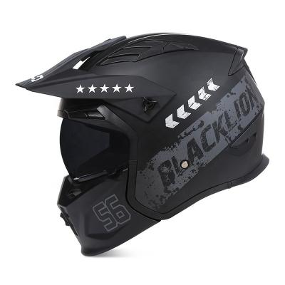 China BLD-163-1 ABS Shell Motorcycle Full Face Bluetooth Helmet Versatile for Winter Riding for sale