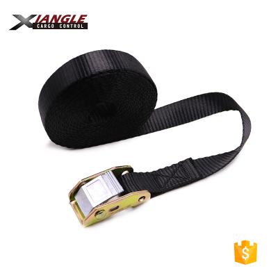 China Polyester 1 Inch 550kgs Cam Buckle Cargo Lashing Strap Tie Downs Cargo Lashing Strap Belt 2.5cm Webbing Straps for sale