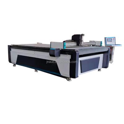 China CNC Oscillating Knife Leather Cutting Machine 1625 Automatic Feeding Table Around Knife Cloth Cloth Cutting Machine for sale