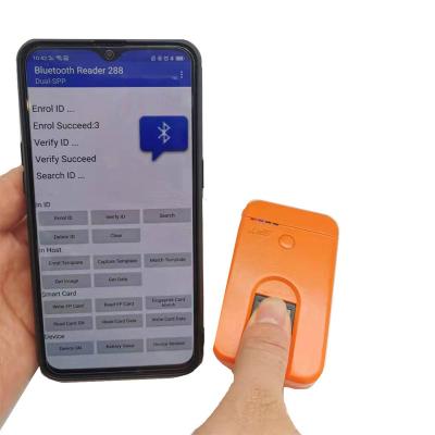 China PORTABLE smart color wireless biometric fingerprint scanner worked for windows android and linux system work for identity recognition for sale