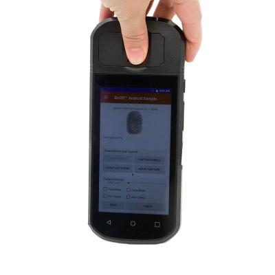 China 5 Inch Biometric NFC Terminal Fingerprint Reader Biometric Handheld Device 4g Android PDA Smart Phone PDA for sale