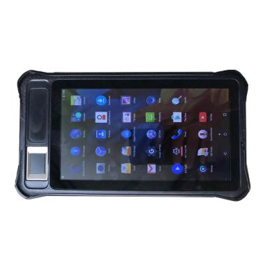 China 7 Inch Waterproof Android Quad Core Rugged Fingerprint And NFC Tablet With GPS for sale