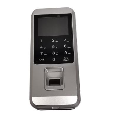 China Home Office Smart Keyless Glass Fingerprint Sliding Access SF-F8 Smart Door Lock for sale