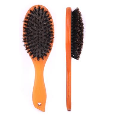 China Wholesale Nature Wooden Palette Hair Brush Salon Use Wooden Palette Hair Brush Private Label Hair Brush for sale