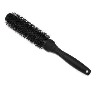 China Contract Customized Long Barrel Round Brushes Ionic Ceramic Hair Detangling Brush With Private Label for sale