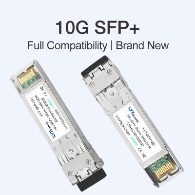 China Compatible FTTX sfp+ 10G Huawei ZTE fiber optic mod terminal equipment 10G 300m sfp+ SR 850nm telecom for sale