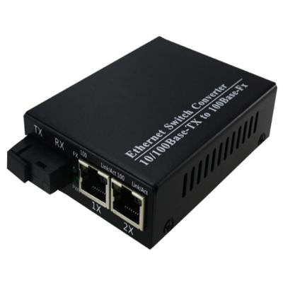 China Network FTTH 10/100M Fiber Ethernet RJ45 Transceiver Fiber Optic Media Converter for sale