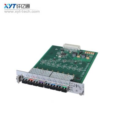 China CWDM / DWDM Transmission System XYT-1600 Series 10G SFP+ to SFP+ Media Converter OUT of Inserted Type Interface Card Support 3R for sale