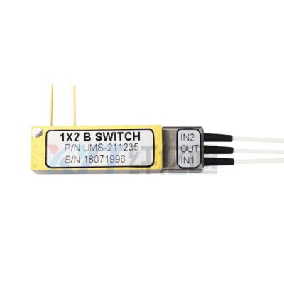 China 1520~1580 SM 2x2B Magneto-Optic Bidirectional Switch 2.5V Fiber Optic Switch XYT-SOSW-2x2 for sale