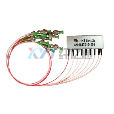 China 1260-1610nm 1x4 MEMS Fiber Optic Switch Single Mode Non-Latching For Future Telecom XYT-SOSW-1*4 for sale