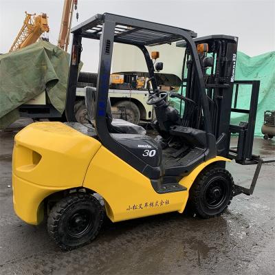 China Building Material Shops Good Price Triplex Mast 3 Ton 5 Ton Original FD50 FD30 FD30T-16 Komatsu Japan Diesel Forklift for sale