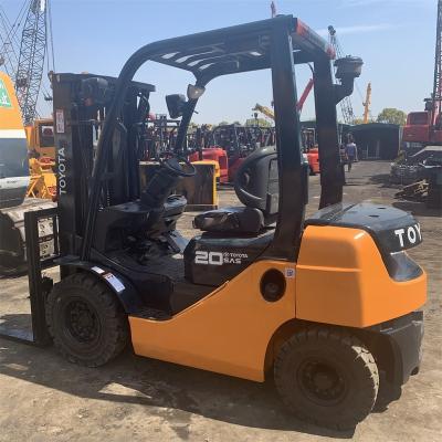 China Building material Toyota triple 2 ton 2.5 ton 3 ton diesel forklift 8FD20 7FD25 7FD30 8FD30 from Japan for sale for sale