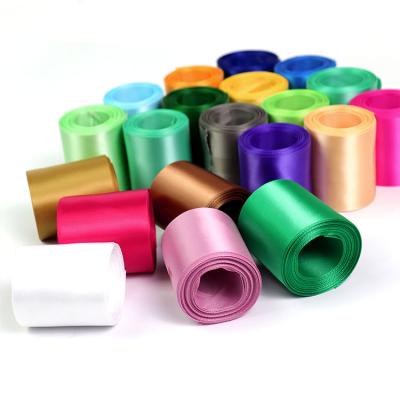 China Recyled Recycled Custom 196 Color 2 Inch Satin Ribbon 50mm for sale