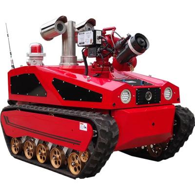 China Remote Control Fire Fighting Emergency Rescue Battery Driven Fire Robot With Long Distance For Emergency Rescue for sale