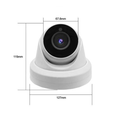 China NIGHT VISION H.265 2MP IP/Network Large Full Color Daytime Starlight Turret Camera for sale