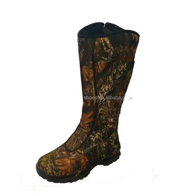 China Camouflage Snake Boots Anti Snake Camouflage Waterproof Hunting Boots for sale