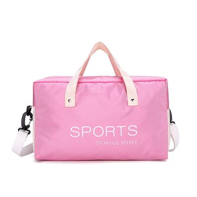 China High quality fashion large capacity popular sports travel gym outdoor weekend tote bag men and women waterproof nylon duffel bags for sale