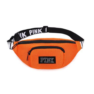 China Hot Selling Water Proof Westal Waist Bag Pink Fanny Packs Crossbody Fashion Lightweight Ladies Waist Bag Belt Fanny Pack For Women for sale