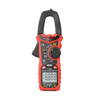 China HABOTEST HT206D 26mm Capacitance Frequency Temperature 600A AC DC Clamp Meter Tong Tester for sale