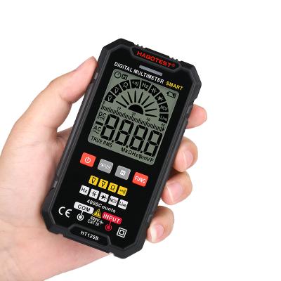 China YES HT125B Low Price 4000 Counts 600V AC DC Voltage Multimeter Automotive Digital Multimeter for sale