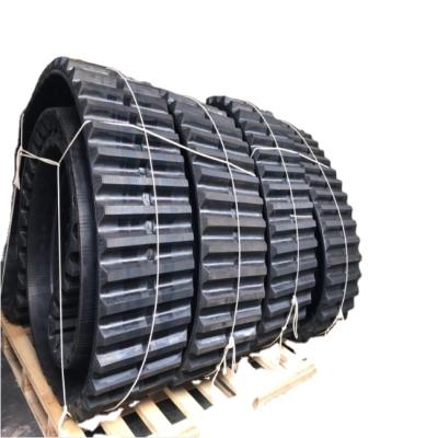 China Dumper Dumper Rubber Track 600*100*80 For Mst800 for sale