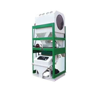 China TZQY100/QSX86 Plant Rice Cleaner and Pitter Combined Cleaner for Rice Mill for sale