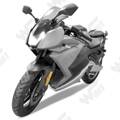 China 3000W Moto Electrica Unisex Electric Motorcycle With Inverted Shock Absorber For Adult for sale