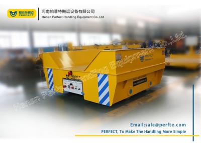 China Trole motorizado zorra de manipulação feito sob encomenda do trilho do poder à venda
