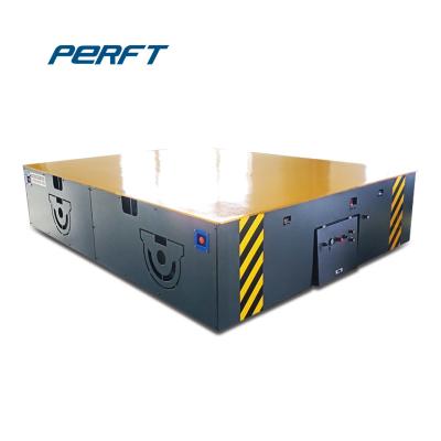 China Trole Trackless elétrico de transferência de Q235B com as rodas contínuas do poliuretano à venda