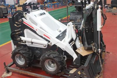 China Mini skid steer loader hy380 with different attachments for farm garden and construction for sale