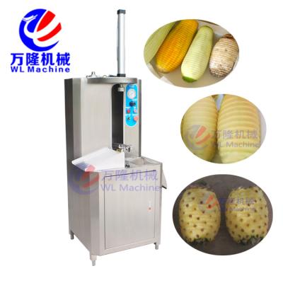 China Brand New Adjustable Speed ​​Multifunctional Professional Fruit Peeler Automatic Pineapple Peeler Peeling Machine for sale