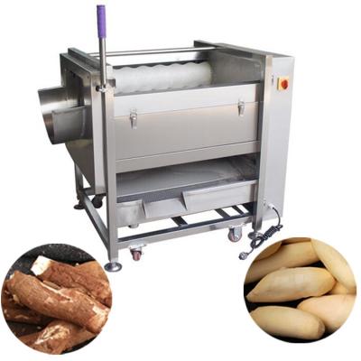 China Adjustable Speed ​​Type Small Cassava Peeler Machine Big Price Of Cassava Peeling Cassava Processing Machinery for sale