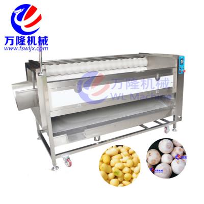 China Hot Selling Easy Operation Carrot Peeling Machine Sweet Potato Washing Peeling Machine for sale