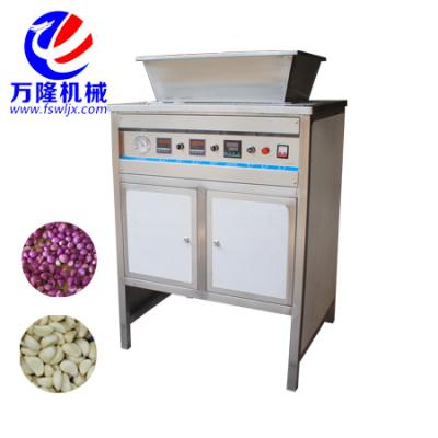 China High Efficiency Garlic Peeling Machine Shallot Skin Peeler Double Head Dry Garlic Drying Machine for sale