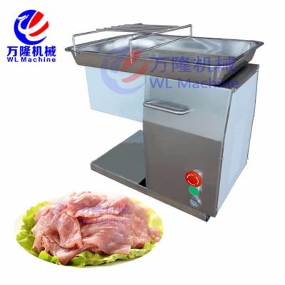 China Meat Processing Equipment Round Up Processing Machinery High Speed ​​Small Meat Cutting Machine For Fresh Beef Pork for sale