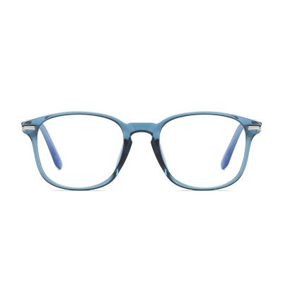 China Hot sale unisexTR90 Cateye drop shipping in stock blue light rxable anti prescription rectangle RTS frame for sale