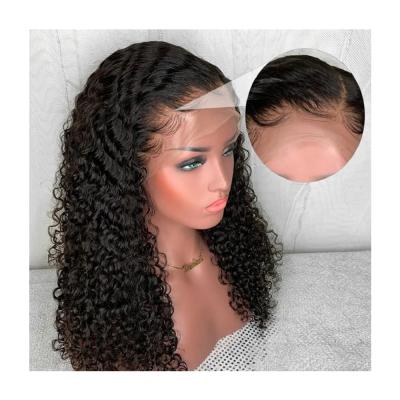 China Peruvian Yaki Water Wave Hair Wig, Hd Peruvian Hair Cabelo Humano Lace Wig Transparent Swiss Human Hair Frontal Wigs for sale