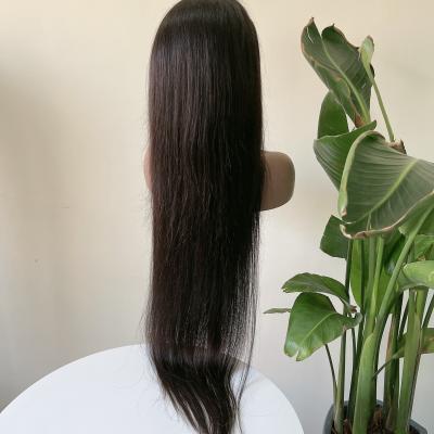 China Pre Plucked Hair Plucks Pre Plucked Wig Ponytail Braiding Hair Cuticle Aligned Virgin Hair Brazilian Wig Hand-tied Full Lace Wigs for sale