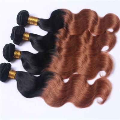 China Mink Hair Vendor In China 100% Brazilian Virgin Hair Ombre Hair Bundles Grade 10A Virgin Hair for sale